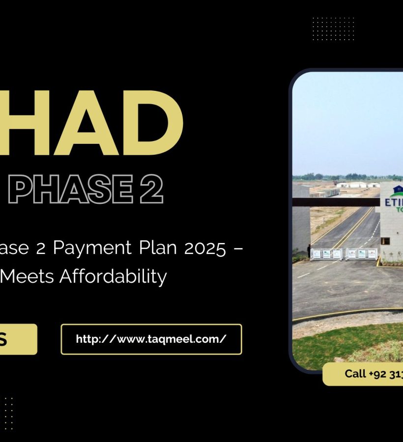 Etihad Town Phase 2 Payment Plan 2025